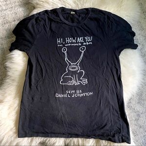 Original Daniel Johnston Hi, how are you tshirt SM